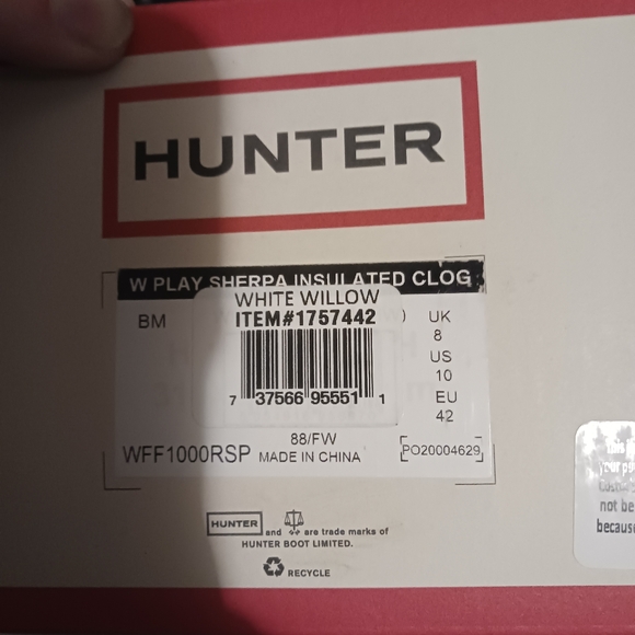 Hunter Sherpa Clogs - Picture 8 of 8